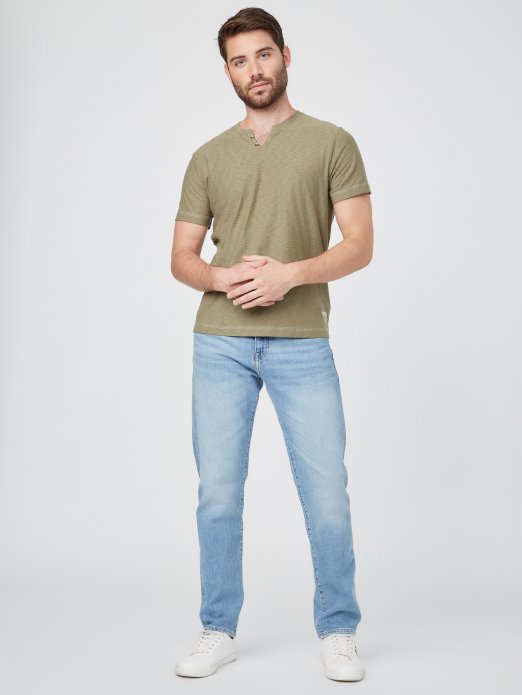 Ricky Split Tee Isle Wash 32\\ Guess Shopping